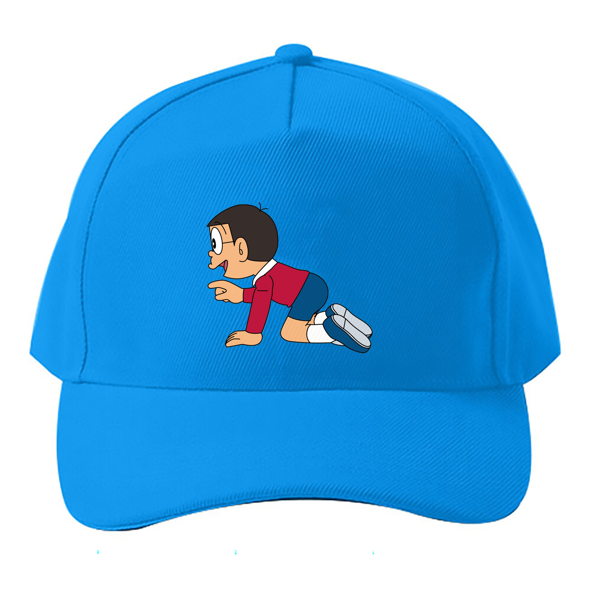 （画像用） ドラえもん 野比 のび太 Doraemon Nobita Nobi ベースボールキャップ 綿100％ 男女兼用 帽子 スポーツ